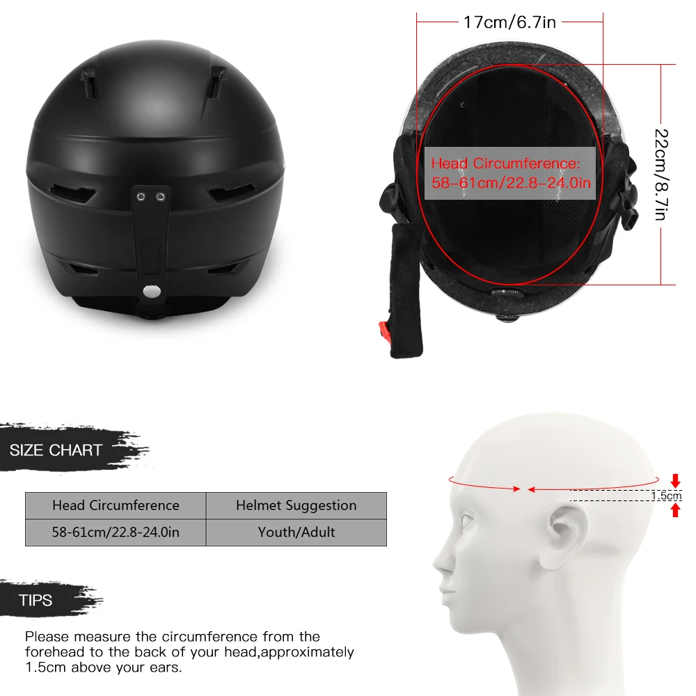 Lixada спортивный шлем со съемным наушником для мужчин и женщин мужской безопасный