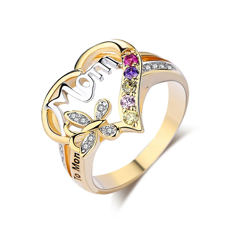 Hot Sale Love Mom Ring Mother's Day Gift