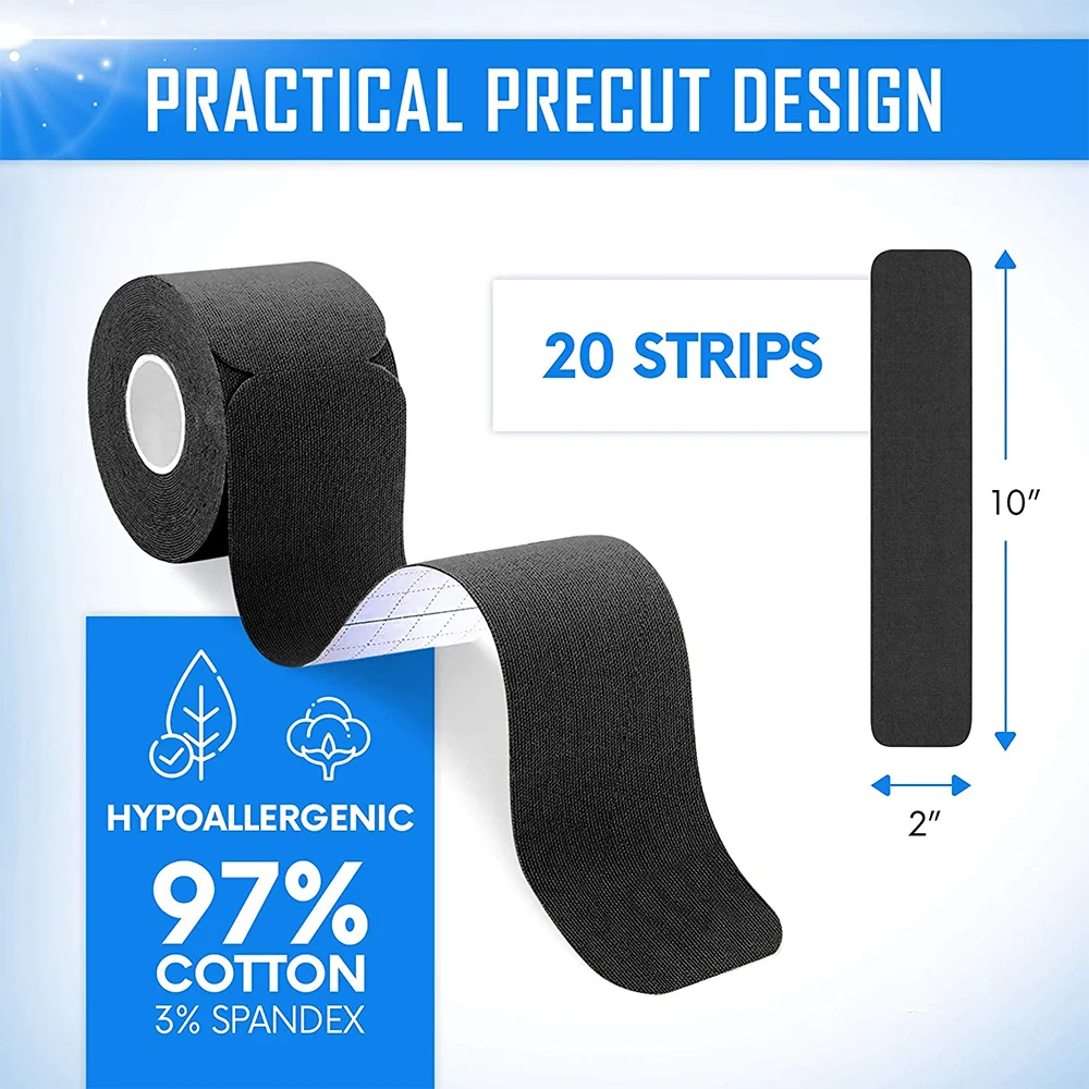 Кинезиологические ленты для восстановления кожи 6 рулонов 5 см * м | Спорт и