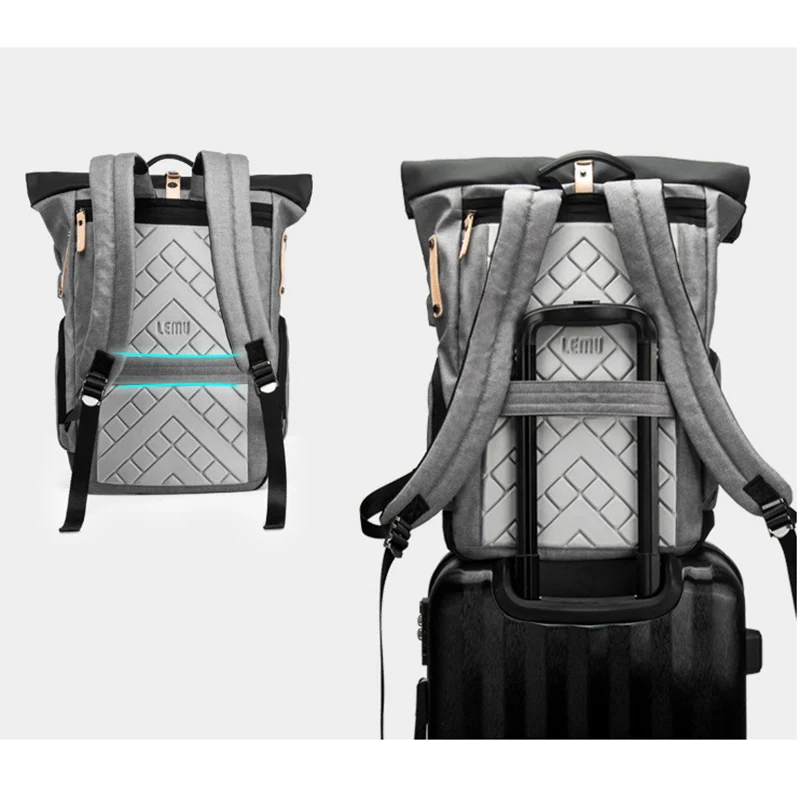 Новый Модный Большой Вместительный Оксфордский рюкзак мужской дорожная сумка на