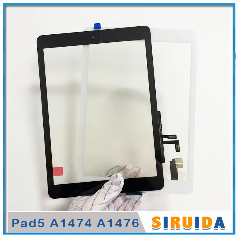 10 шт. для ipad air Сенсорная панель дисплея Замена iPad 2 / 3 4 5 с фронтальным сенсорным