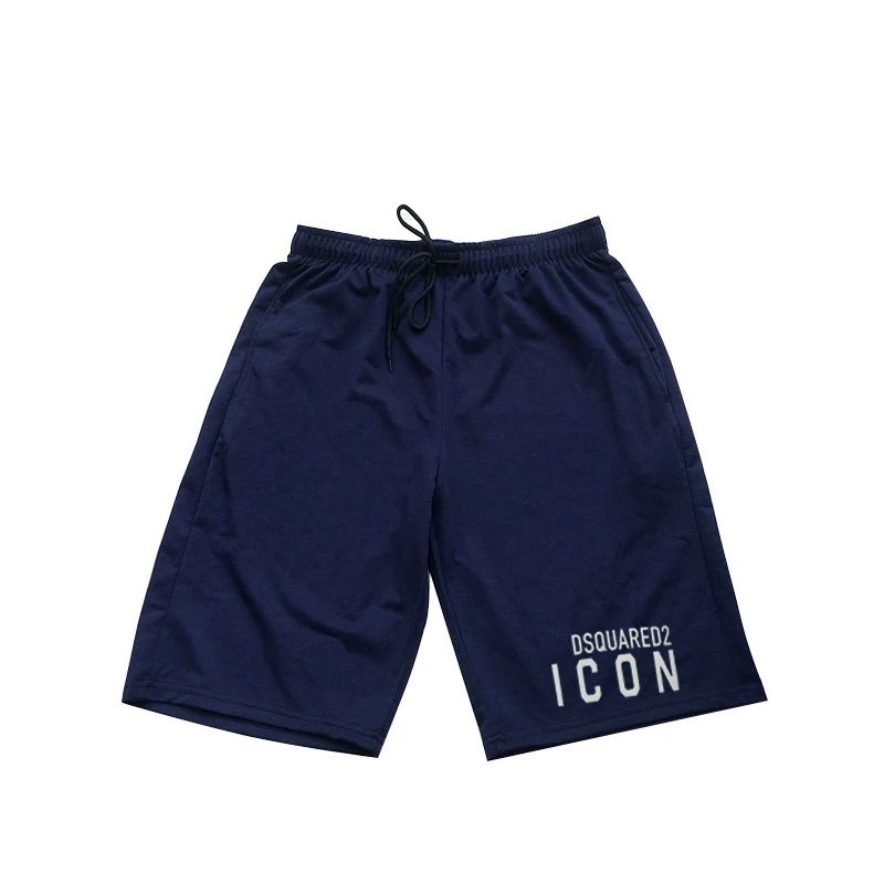 

Men New Cotton Shorts Men's loose Short Trousers Fitness Bodybuilding Jogger Mens Brand DSQ2 Sweatpants Fitness Workout Short