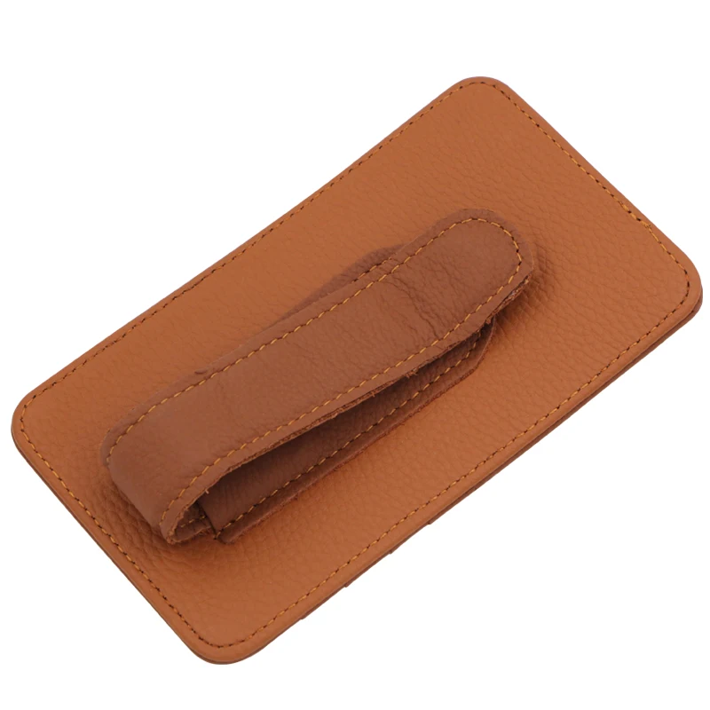 1 шт. Автомобильный держатель для визитных карточек солнцезащитный зажим