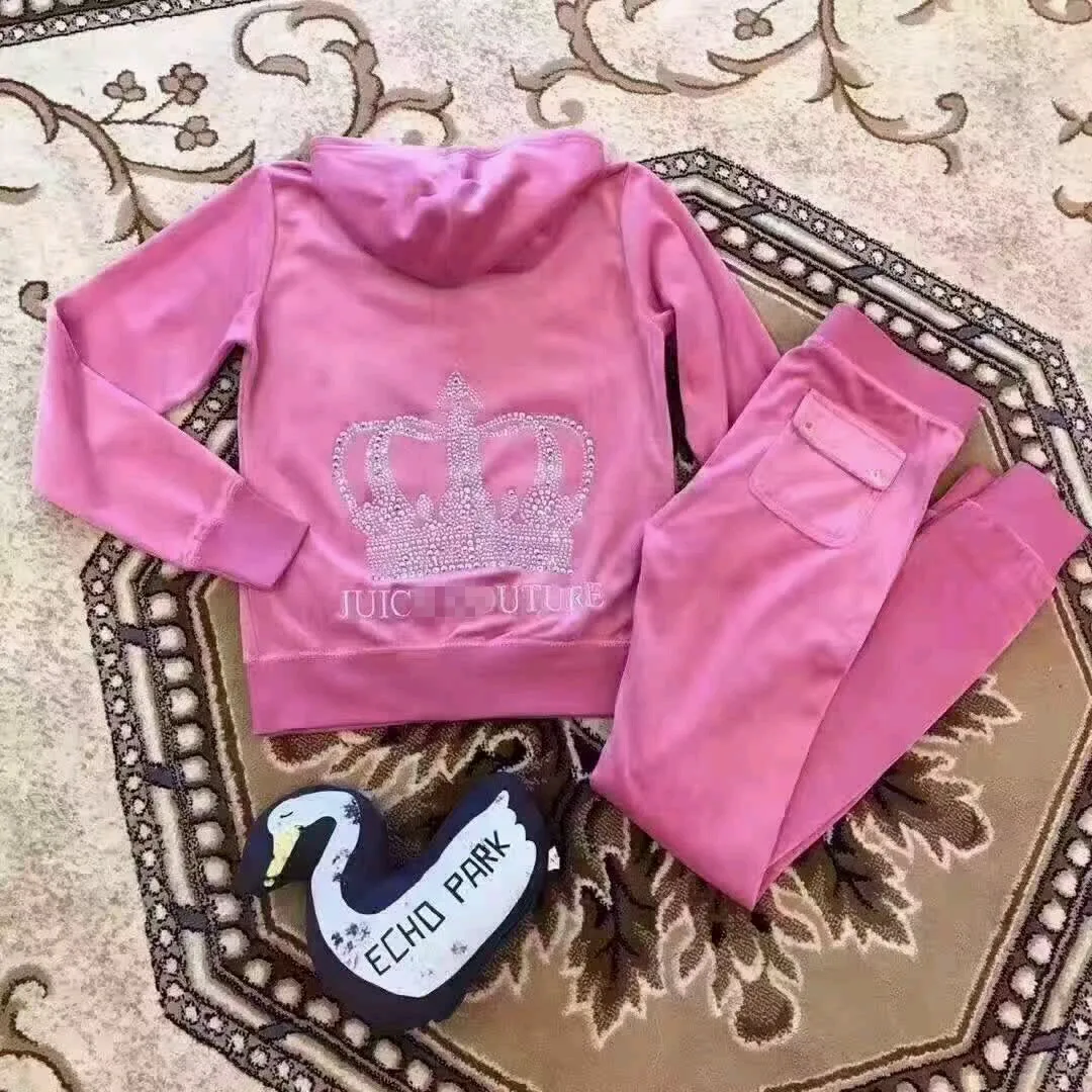 

Zipper Sweatshirt And Pants Fat Sister Sportswear 2021 Women's Brand Velvet Spring/Fall Fabric Tracksuits Velour Suit Hoodie