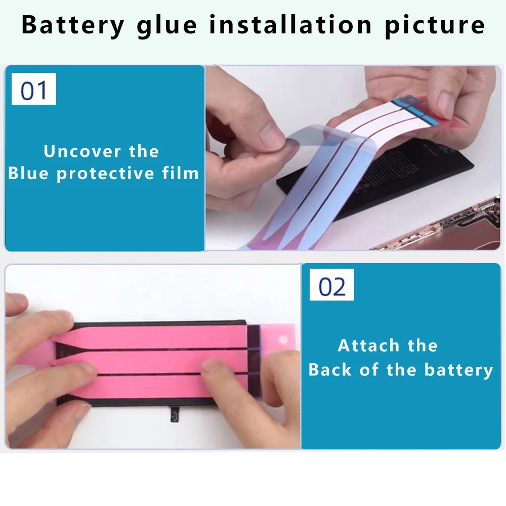 Сменные батареи большой емкости для iPhone 6 6s 7 8 Plus X XR XS Max 11 Pro литиевая батарея iphone6