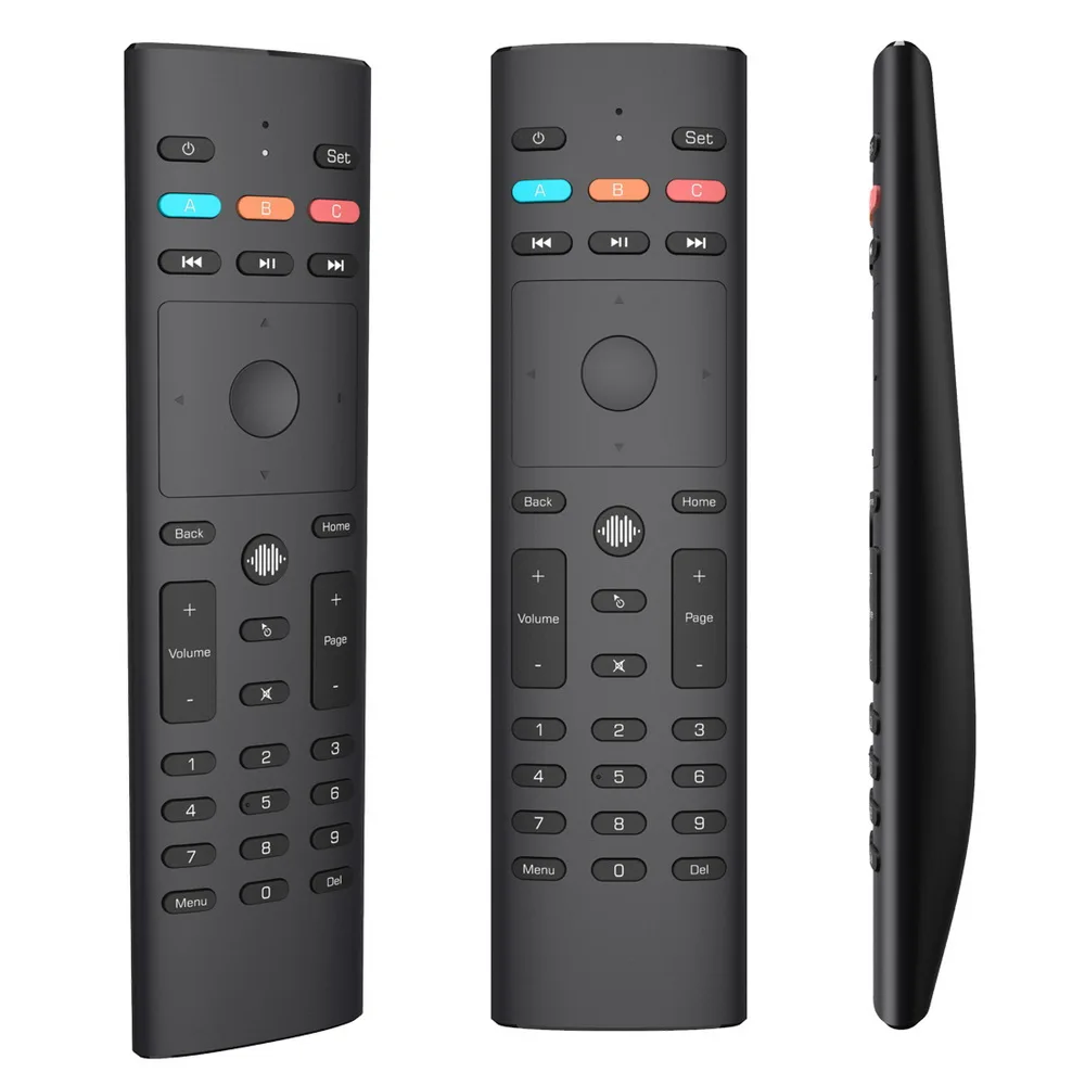 G40S Fly Air Mouse Google Voice Search микрофон гироскоп 2 4G Беспроводной 33Key ИК обучения G40