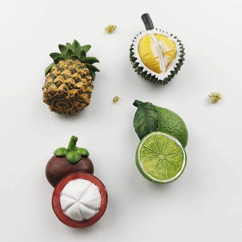 

Lemon&Pineapple&Durian&Mangosteen Car Ornaments Car Vents Perfume Clip Air Freshener Automobile Interior Fragrance Decoration