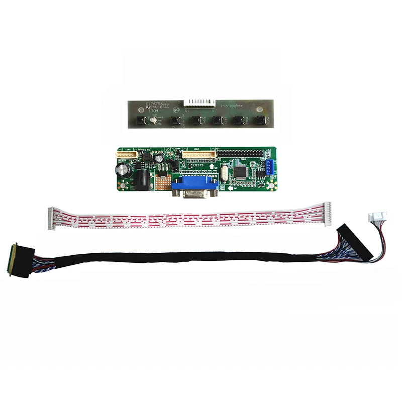 Видеоконвертер V.M70A VGA в LVDS плата ЖК-контроллера для N156HGE-LB1 15 6 дюйма 1920x1080 WLED экран