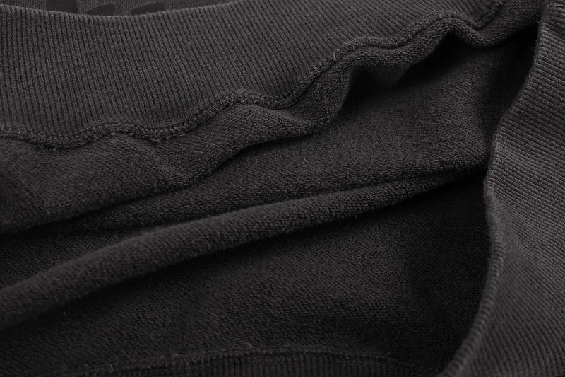 

High Quailty 2020 I Like You're Different Letter Print Sweatshirt Men Women Couples 100% Cotton Pullover High Street Crewneck