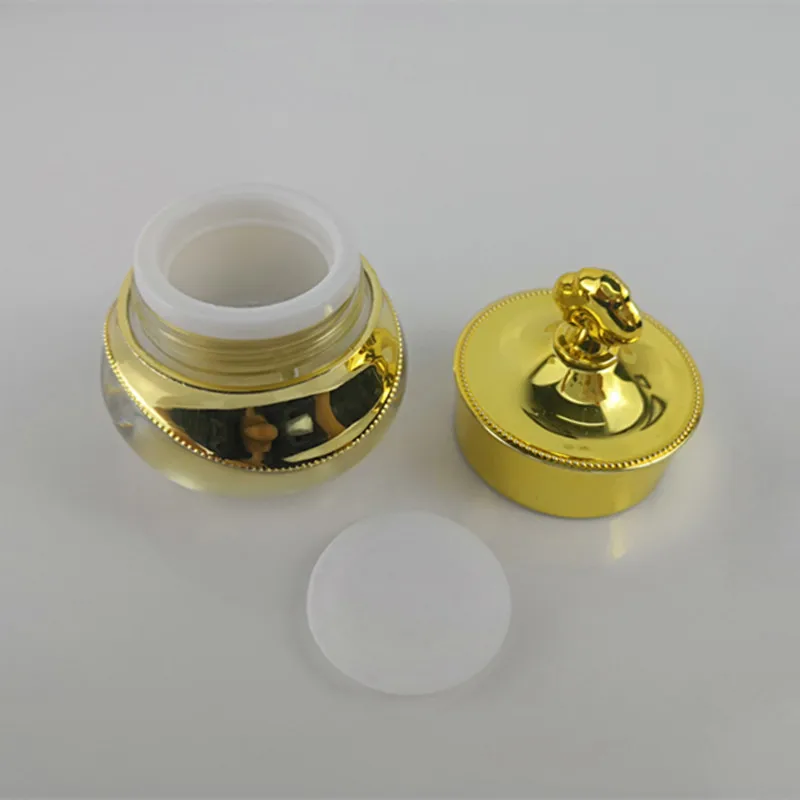 

1PCS Hot Selling Cream Jar Cosmetic Packaging Box Empty Jars For Cosmetics Face Cream Container Beautiful Bottling, For Traveli