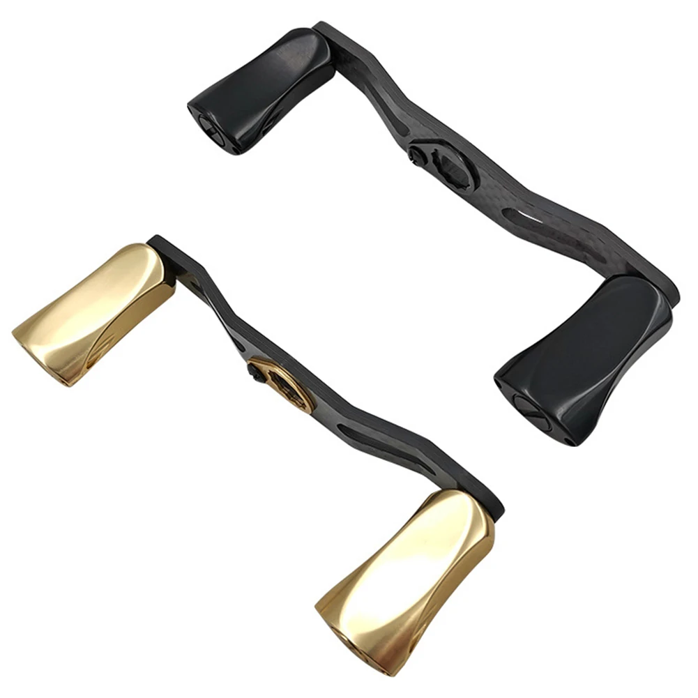 

Fishing Reel Handle Carbon Fiber DIY Metal Knob for Baitcasting Fish Reels Tackle Accessory Rocker Lure Tool Fishing Accessories