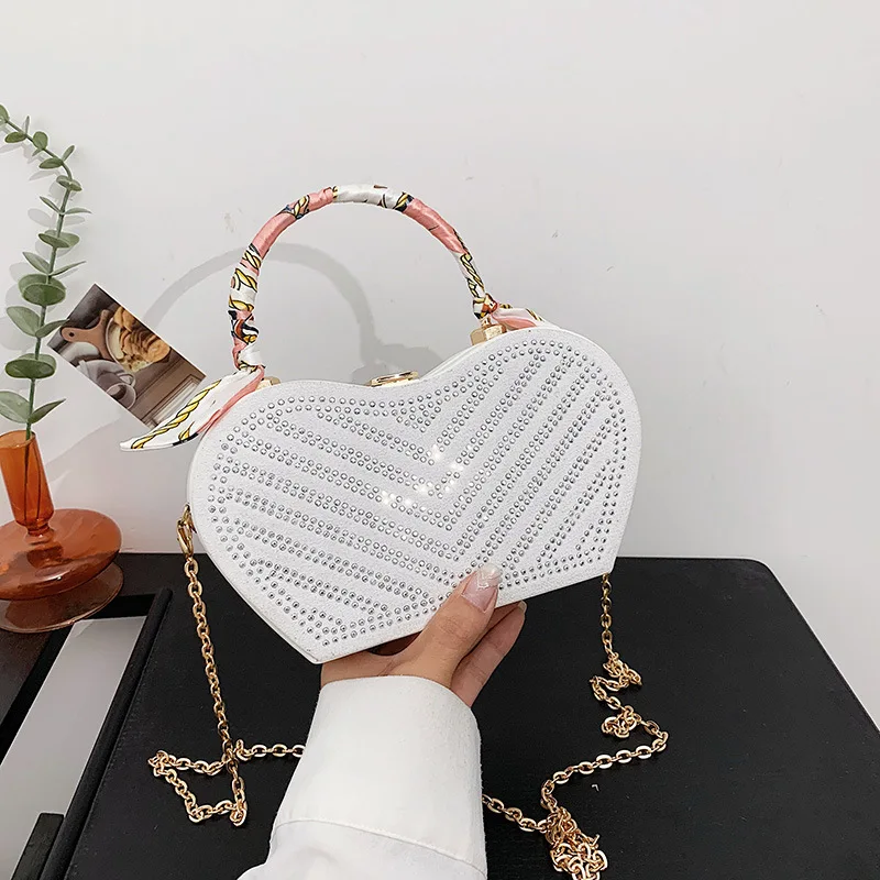 

2021 Vintage Silk Scarf Retro Rivet Box Handbags Brand Original Design Crossbody Bags For Women Luxury For Party Women Best Gift