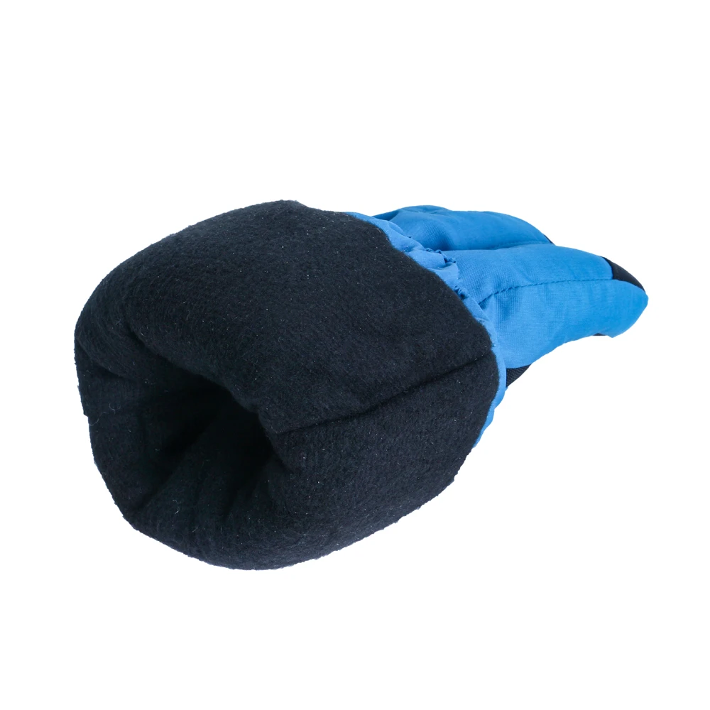 

Black baby winter warm full finger blue boy girl snow skis high quality waterproof children children's ski gloves