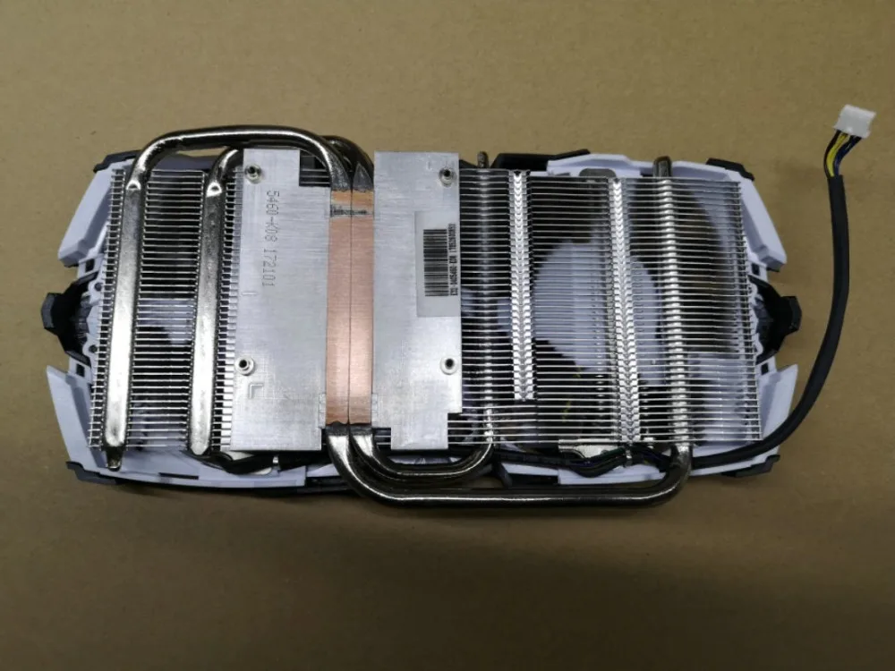 Для MSI RX580 RX570 ARMOR кулер для видеокарты шаг 53X53 мм FONSONING
