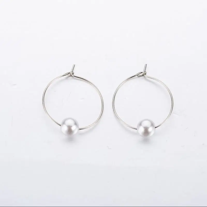 Популярные европейские и американские модные популярные новые серьги простой