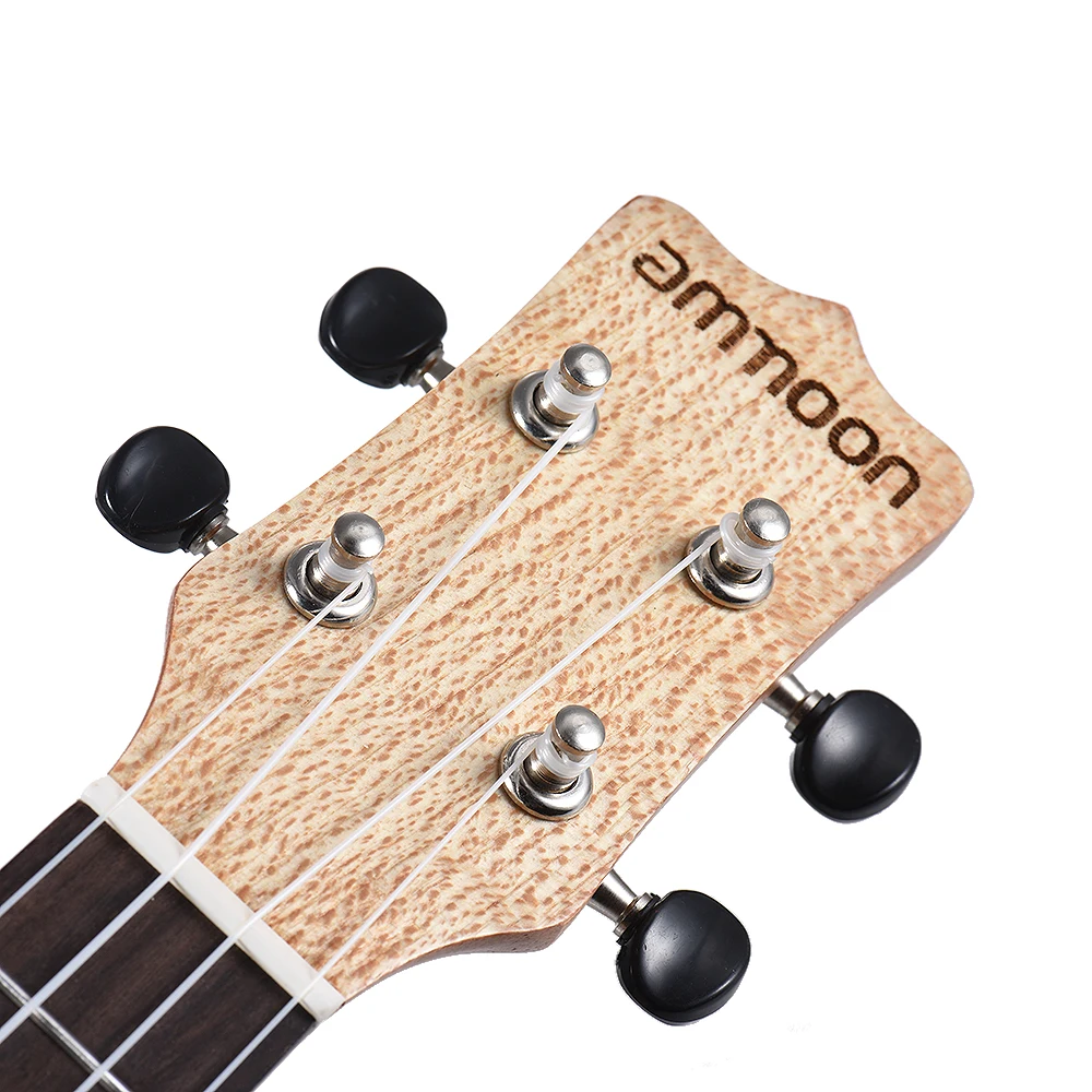 Ammoon сопрано укулеле 21 дюйм Platanus Body Rosewood Fingerboard гавайская гитара комплект с