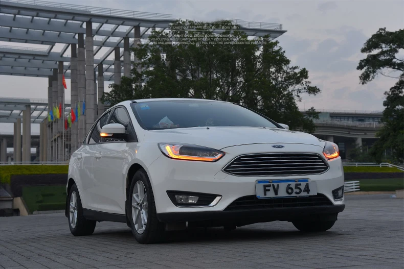 Автомобильный Стайлинг 2 шт./1 комплект светодиодный фары ford focus Фара Каса для ford светодиодная фара для focus- головная лампа