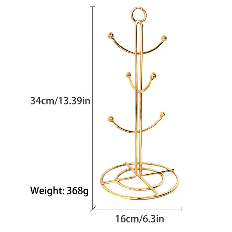 Кухонная стойка для хранения подставка кружек органайзер кофейных чайных чашек