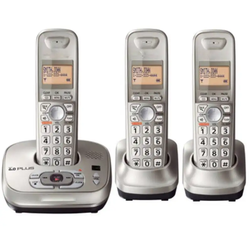 DECT6.0 домашний беспроводной телефон с фиксированной линией сверхдлинный режим