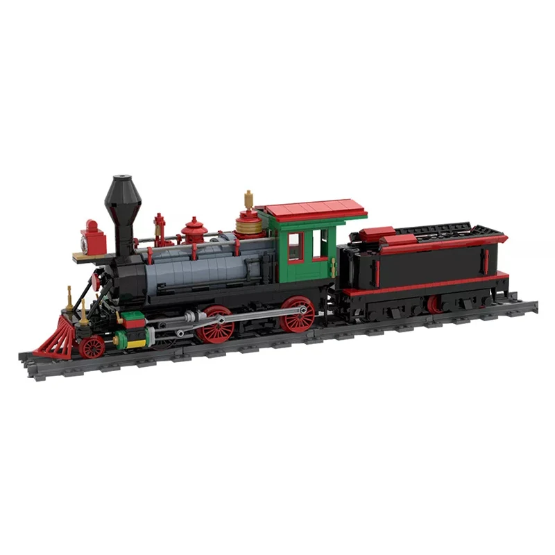 

Technic Steam Train Grizzlyed Flats-Loco Diy Creative Building Blocks Bricks 1170pcs Compatible With Technical Toys For Children