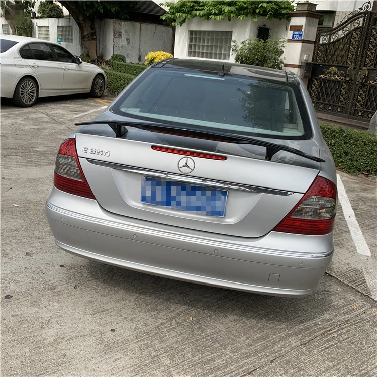 For W211 Spoiler 2003-2006 Mercedes-Benz NT E-class E200 E260 ABS plastic Material Car Rear Wing Color | Автомобили и мотоциклы