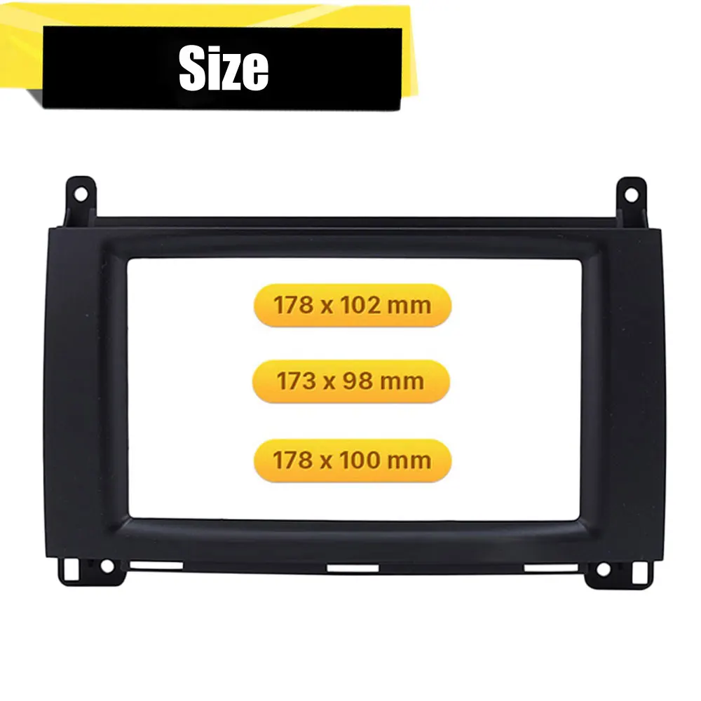 Автомобильный радиоприемник LONGSHI 2Din панель DVD лицевая установочный комплект рамы