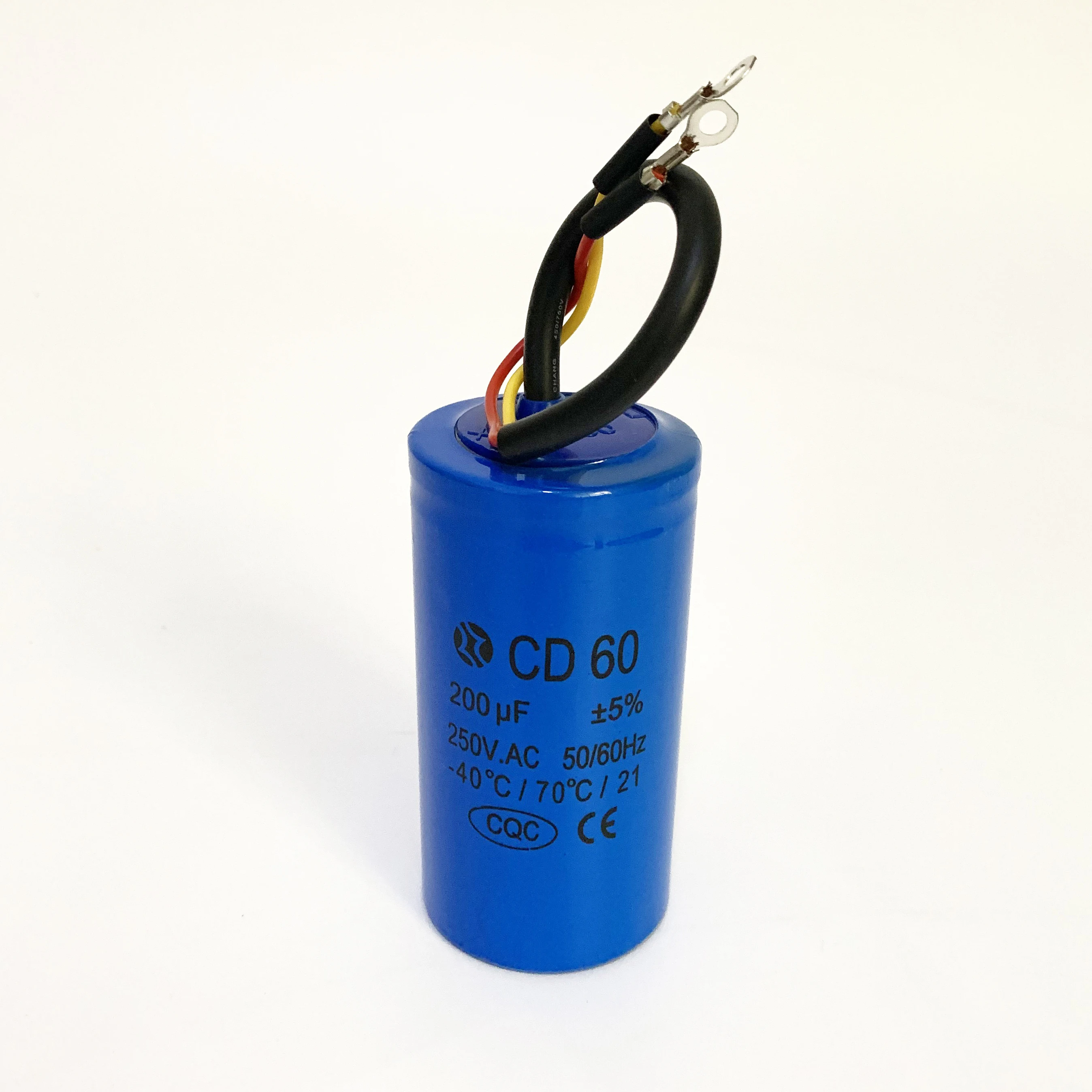Смотреть конденсатор с алюминиевой крышкой, CD60, 200 мкФ, 250V. Пер. тока, 50/60 Гц, 40/70 температуры/21