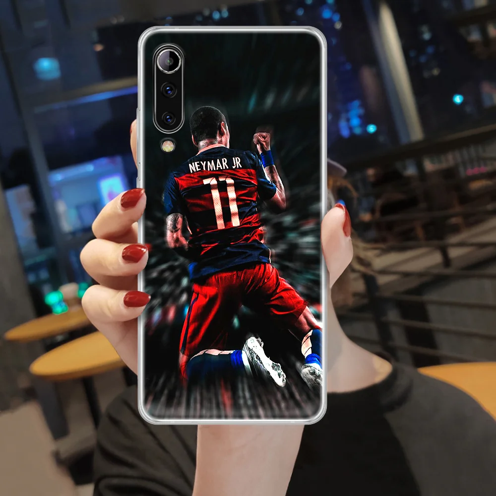 

Neymar football soccer athlete Phone Case cover For XIAOMI redmi note K 4 5 6 7 8 9 10 20 30 3 A X Pro ultra transparent