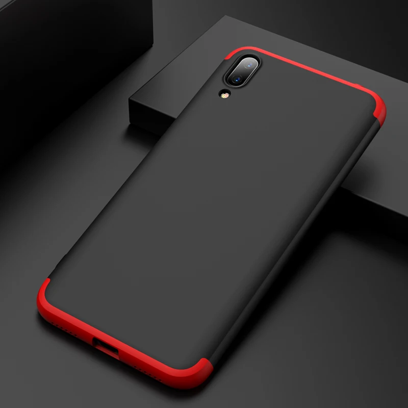Anti-knock Protective Shockproof shell For Huawei Y7 Pro prime Y6 2019 Y9 2018 PC hard cover phone case |