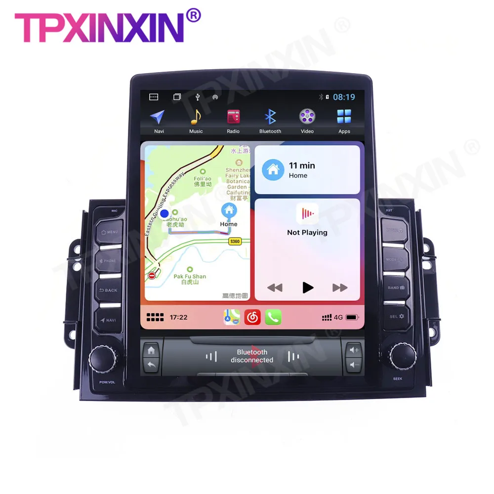 저렴한 Chery Tiggo 3 2016-2018 안드로이드 128G 무선 Carplay 터치 스크린 스테레오 수신기 6 + 128G 자동차 라디오 플레이어 라디오 IPS 스크린