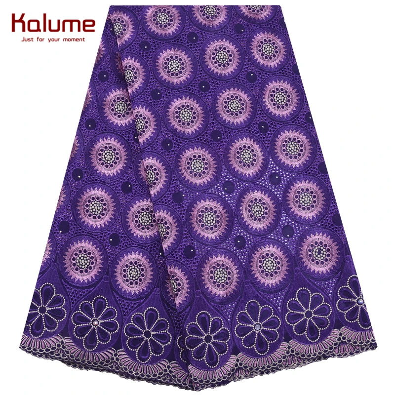 Королевская африканская швейцарская хлопковая кружевная фабрика