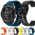 Ремешок для TicWatch Pro 3  Pro  S2E2, быстросъемный силиконовый браслет для наручных часов, спортивный браслет для часов 22 мм