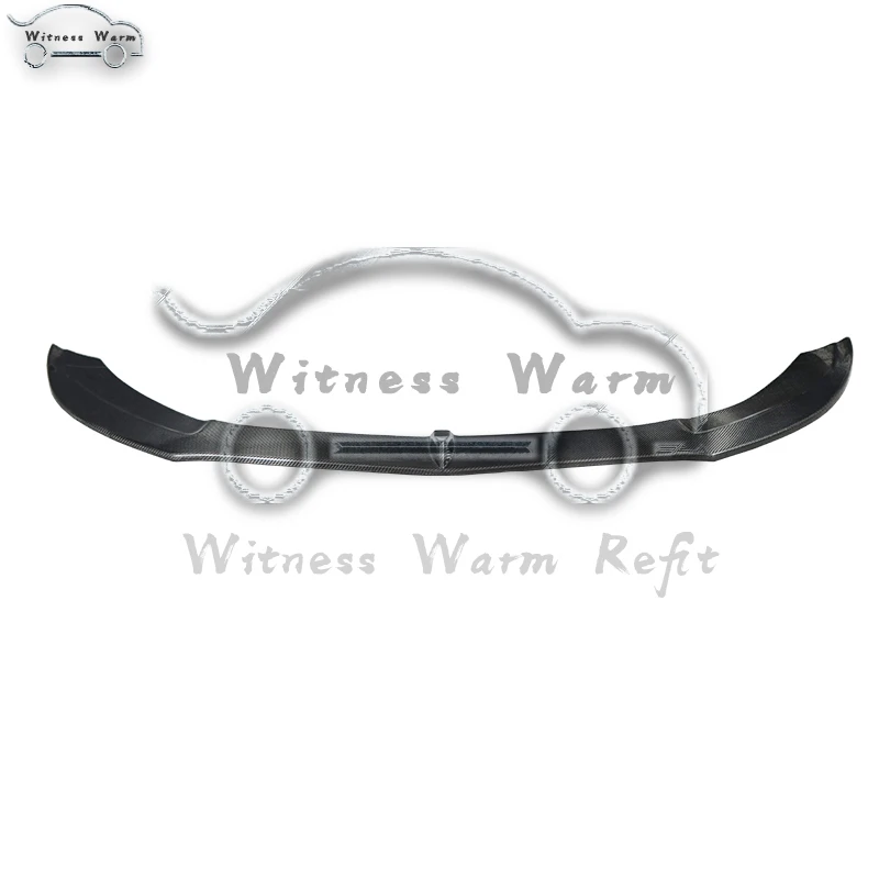 W205 диффузор из углеродного волокна передний бампер сплиттер для Mercedes Benz S205