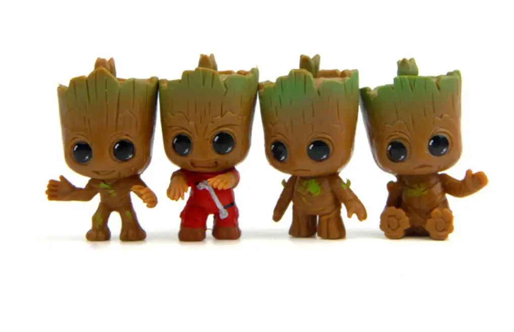 4 шт. экшн-фигурки героев мультфильма стражи Галактики | Игрушки и хобби