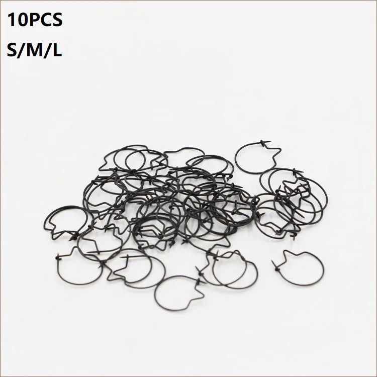 

20PCS Carp Fishing Maggot Clip Fish Bait Ring Hooks Bait Sting Boilie Pin Spike Live Lure Hook Chod Hair Rig Tackle Pesca Iscas