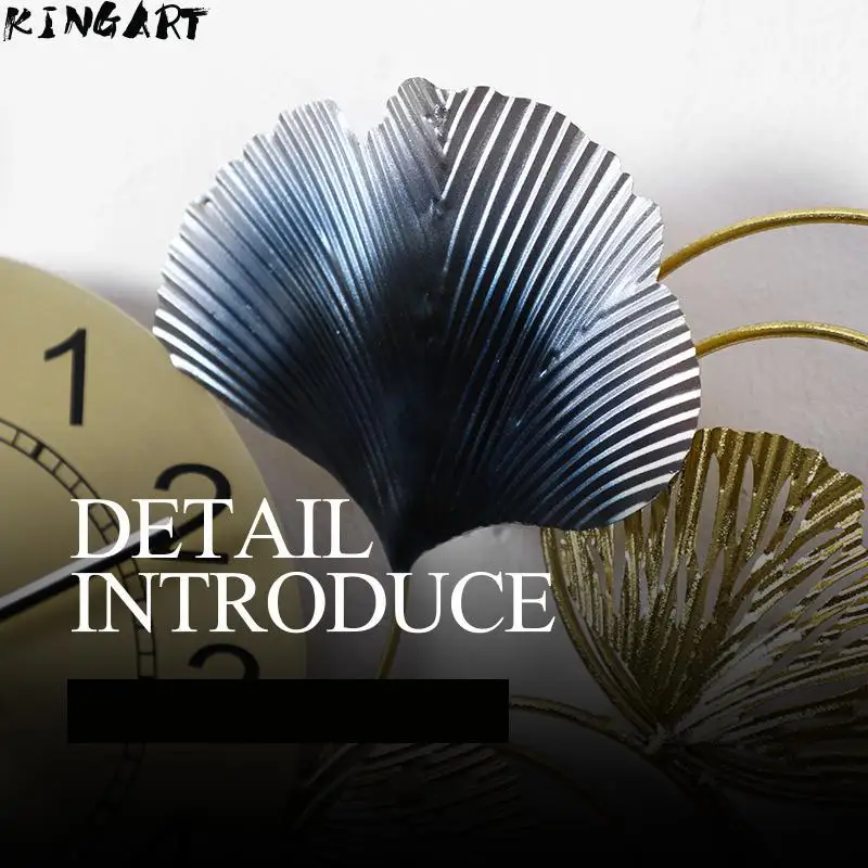 Большие металлические настенные часы современный дизайн домашние с железной