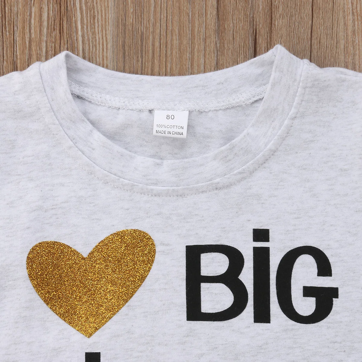 Костюм для сестер 0-6 лет футболки/боди с принтом маленьких и | Мать ребенок