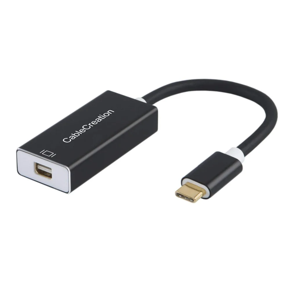 

Адаптер USB C-Mini DisplayPort 4K @ 60 Гц Type C-Mini DP (не адаптер Thunderbolt) MacBook Pro 2017/2018 Chromebook Pixel