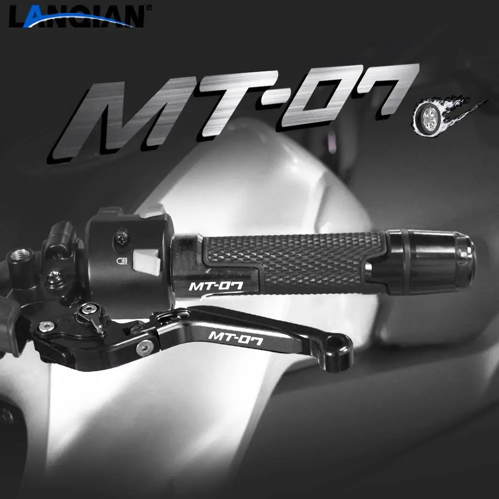 

Motorcycle Foldable Brake Clutch Lever Handle Grips For Yamaha MT07 FZ07 MT 07 FZ 07 MT-07 FZ-07 2014-2019 2020 2021 Accessories