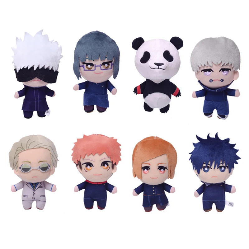 

15cm Jujutsu Kaisen Yuji Itadori Anime Plush Gojo Satoru Toy Action Figure Stuffed Plushie Inumaki Toge Keychain Pendant Toy