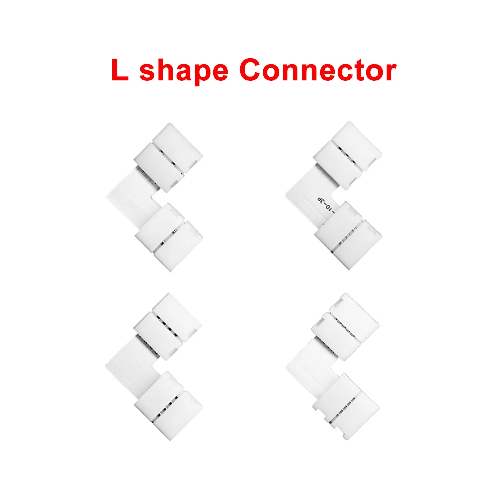 

Светодиодные полосы разъем 2pin 3pin 4pin 5pin 10/12 мм Ширина L/T/X Форма пайки Защитные уголки для WS2811 WS2812B 3528 5050 RGB светодиодный светильник