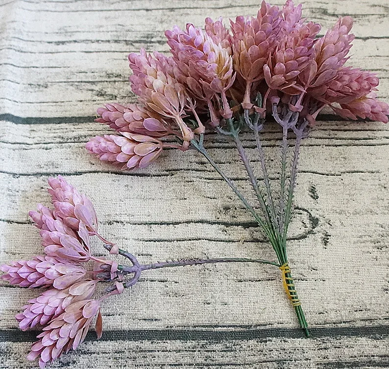 Искусственные суккуленты искусственные Висячие текстурированные нити с