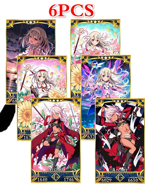 G Fate/Grand Order FGO Игрушки Хобби Коллекционные игры Коллекция аниме-открытки - Цвет: G
