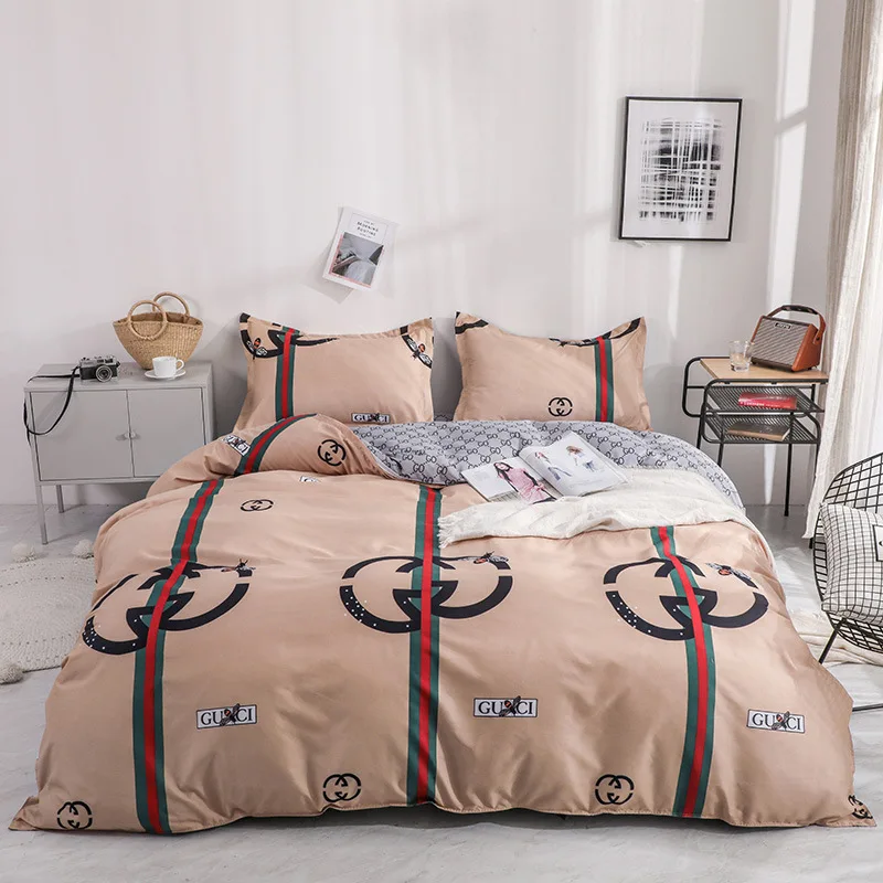 Скандинавский простой белый комплект постельного белья королевского размера с