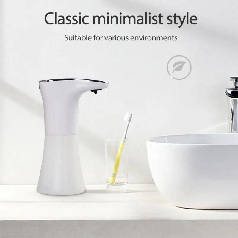 

Touchless Automatic Soap Dispenser Electric USB Charging Smart Foam Machine IR Sensor Foam Soap Dispenser Hand Bathroom Supplies