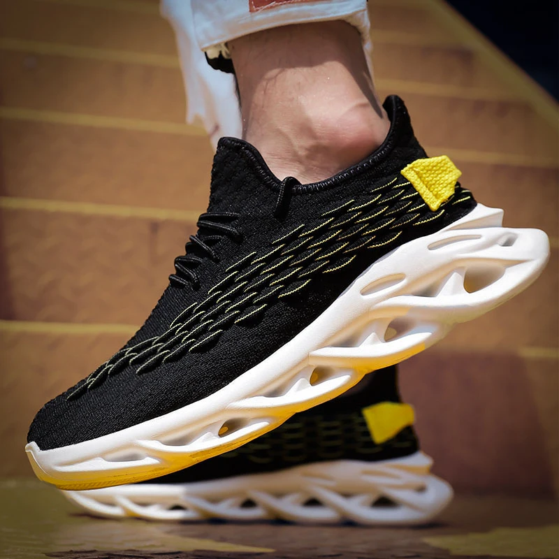 Модная мужская повседневная обувь дышащая на шнуровке мужские кроссовки zapatillas