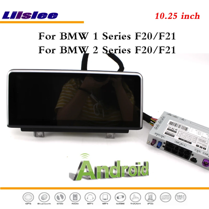 Автомобильный мультимедийный плеер Liislee на Android для BMW 1 / 2 серии 2010 ~ 2018 стерео