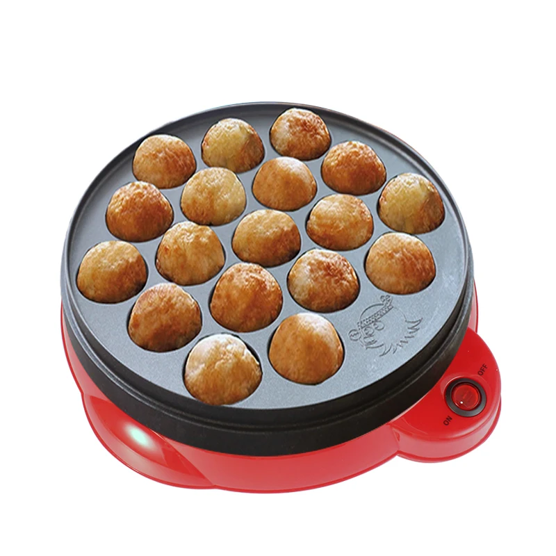 110V/220V Chibi Maruko Baking Machine Household Electric Takoyaki Maker Octopus Balls Grill Pan Professional Cooking Tools | Бытовая