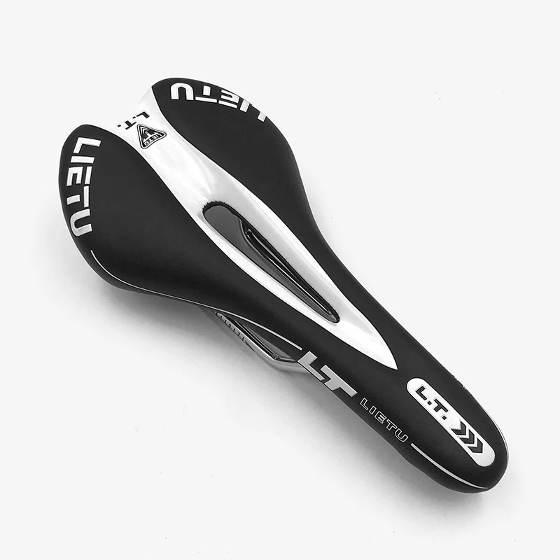 

LIETU Bicycle Saddle MTB Road Bike Cycling Silicone Skid-Proof Saddle Seat Silica Gel Cushion Seat Leather Cycling Accessories