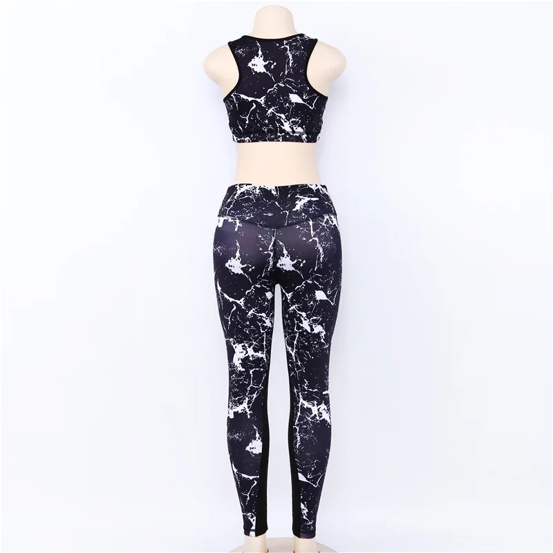 GXQIL спортивный костюм для занятий фитнесом Женский комплект йоги леггинсы